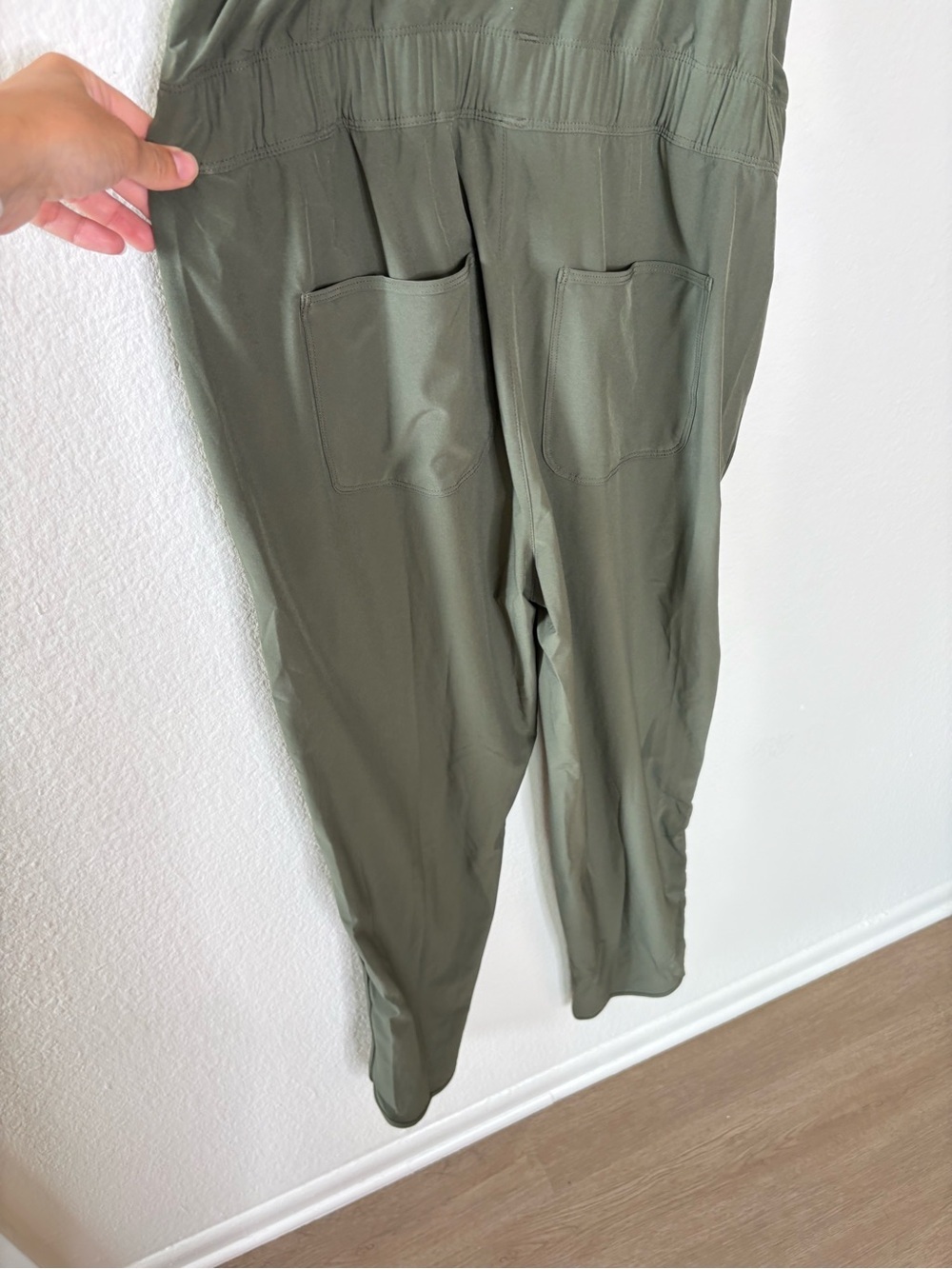 Patagonia Womens Fleetwith Jumpsuit Sleeveless Olive Green Sleeveless Medium - Picture 5 of 15